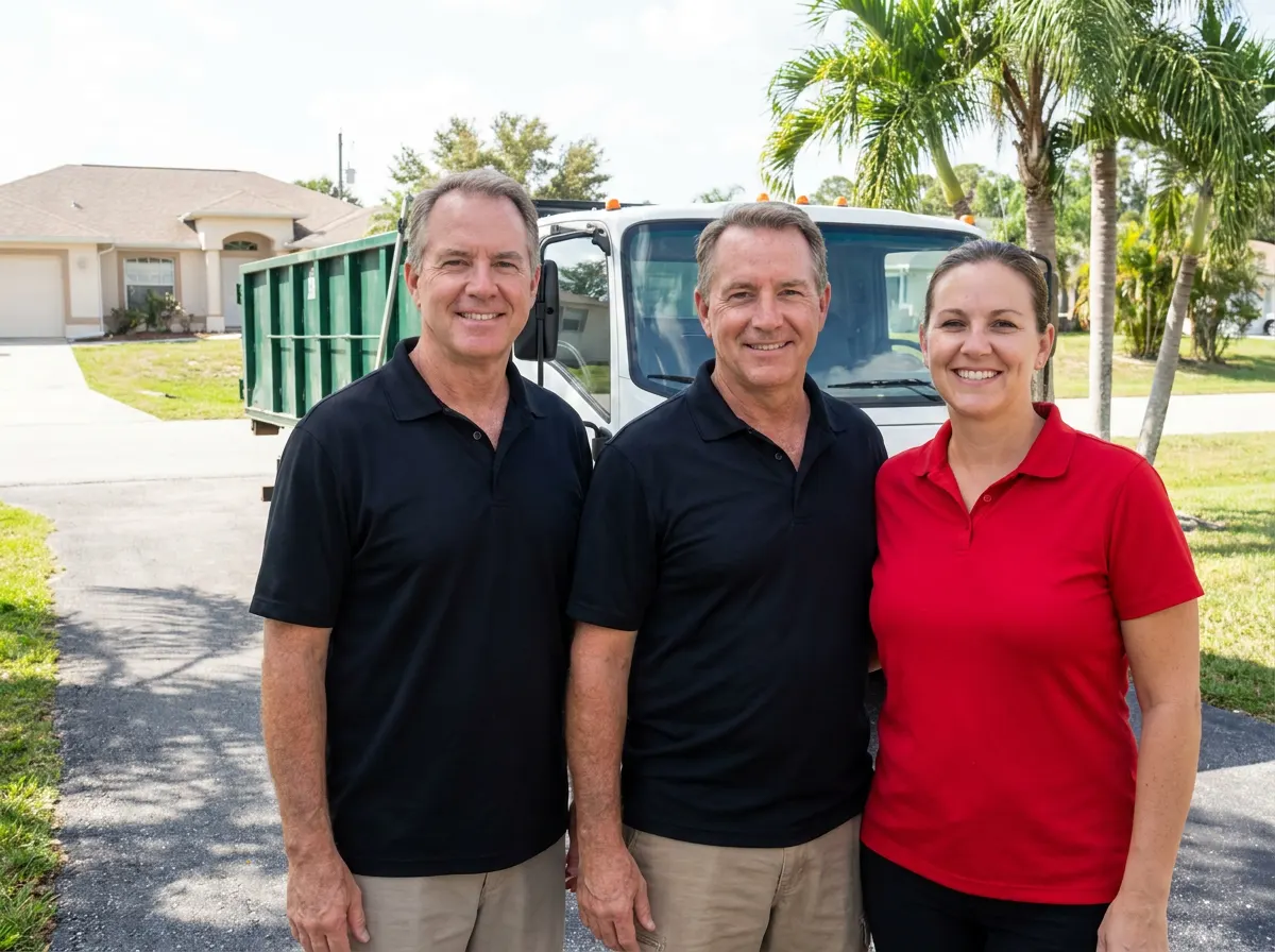 Hauldeck Dumpster Rental dumpster rental team in North Port, FL